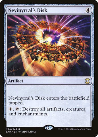 Nevinyrral's Disk [Eternal Masters] (EMA 228)