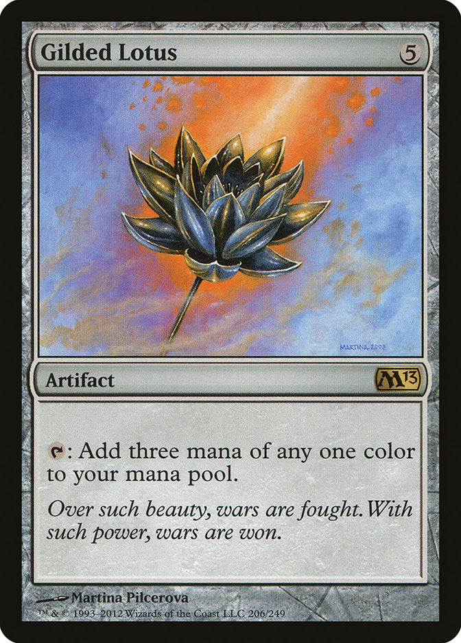 Gilded Lotus [Magic 2013] (M13 206)