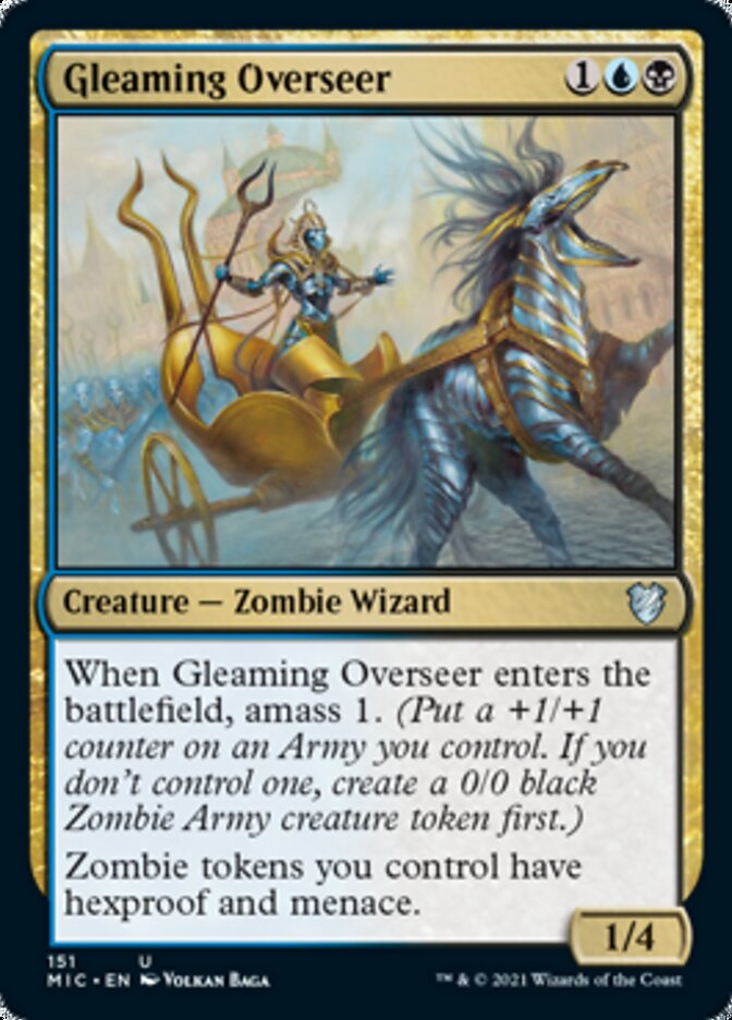 Gleaming Overseer [Innistrad: Midnight Hunt Commander] (MIC 151)