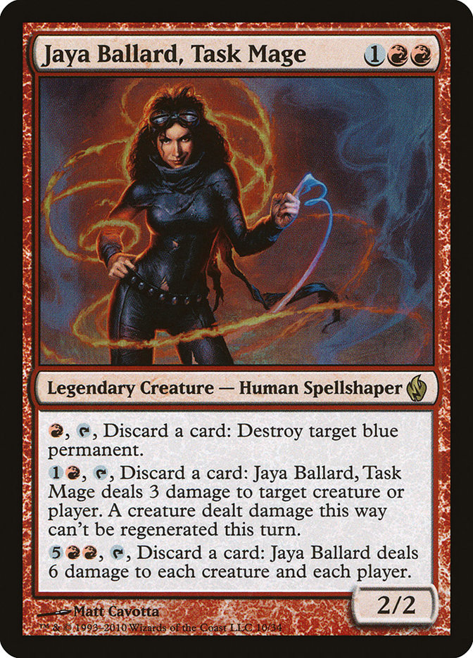 Jaya Ballard, Task Mage [Premium Deck Series: Fire and Lightning] (PD2 10)