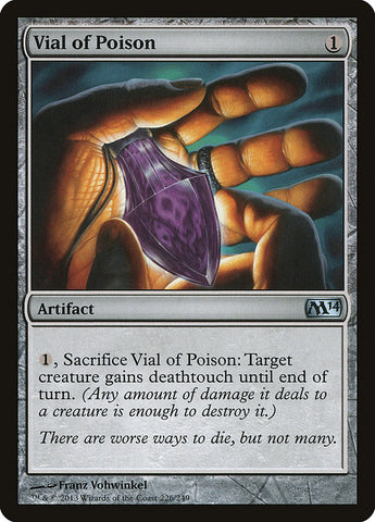 Vial of Poison [Magic 2014] (M14 226)