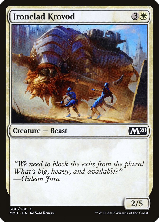 Ironclad Krovod [Core Set 2020] (M20 308)