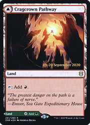Cragcrown Pathway // Timbercrown Pathway  [Zendikar Rising Prerelease Promos] (PZNR 261S)