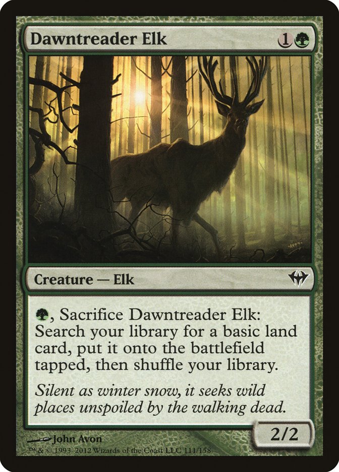 Dawntreader Elk [Dark Ascension] (DKA 111)