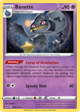 Banette (68) [Sword & Shield: Vivid Voltage]