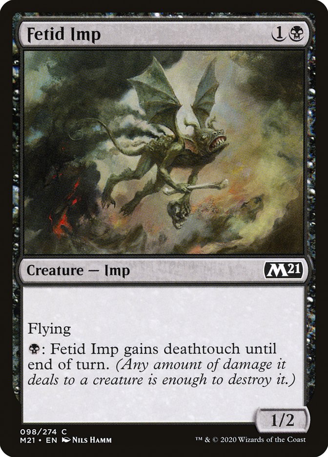 Fetid Imp [Core Set 2021] (M21 98)
