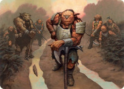 Hobgoblin Bandit Lord Art Card [Dungeons & Dragons: Adventures in the Forgotten Realms Art Series] (AAFR 30)