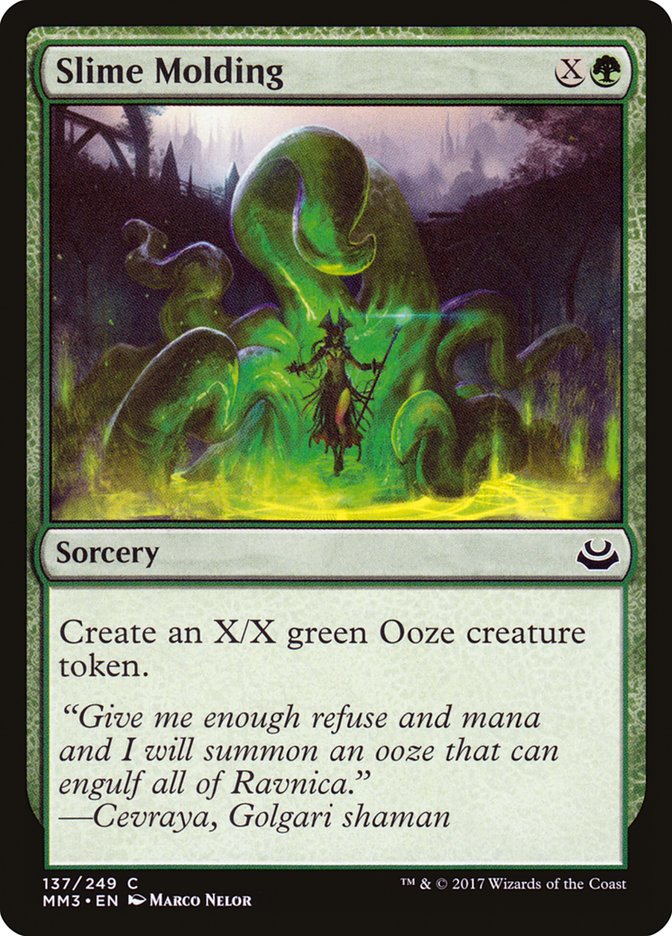 Slime Molding [Modern Masters 2017] (MM3 137)