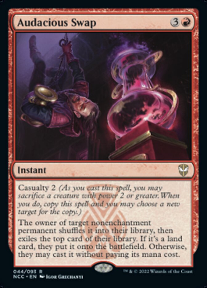 Audacious Swap [Streets of New Capenna Commander] (NCC 44)