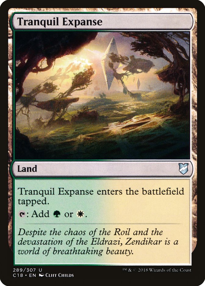 Tranquil Expanse [Commander 2018] (C18 289)