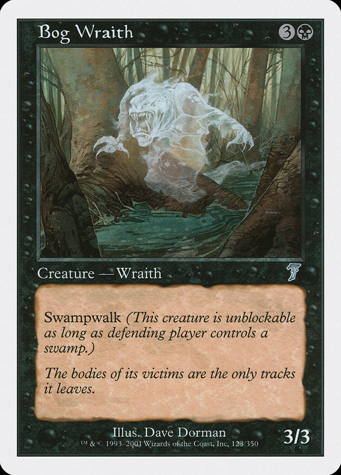 Bog Wraith [Seventh Edition] (7ED 123)