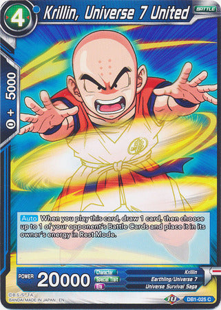 Krillin, Universe 7 United [DB1-025]