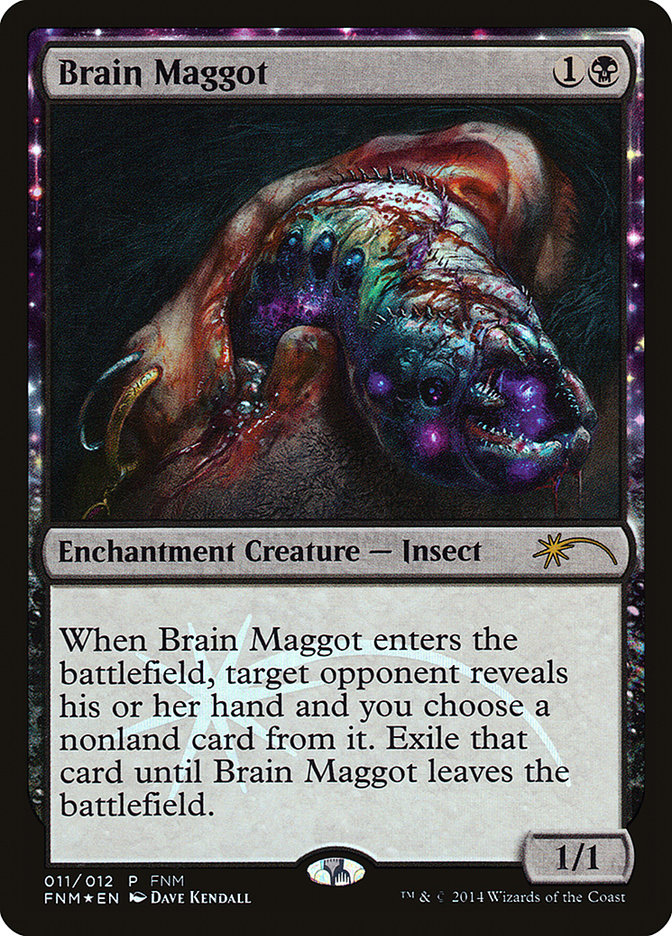 Brain Maggot [Friday Night Magic 2014] (F14 11)