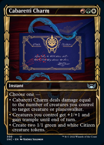 Cabaretti Charm (Showcase Golden Age) [Streets of New Capenna] (SNC 300)