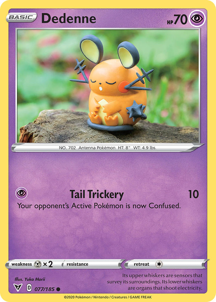Dedenne (77) [Sword & Shield: Vivid Voltage]