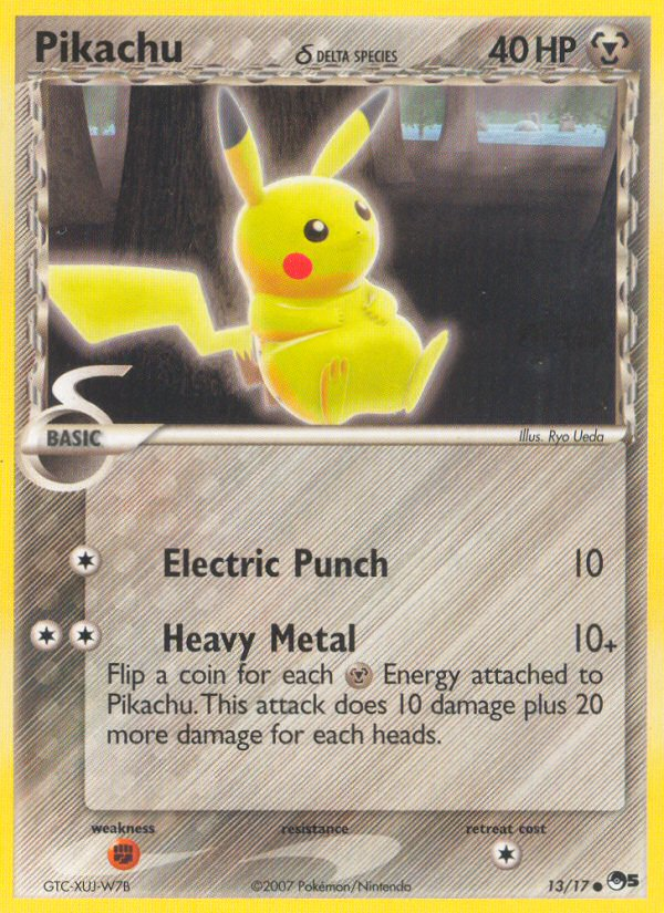 Pikachu (Delta Species) (13/17) [POP Series 5]