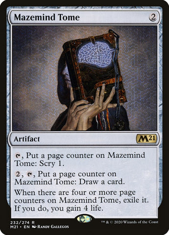 Mazemind Tome [Core Set 2021] (M21 232)