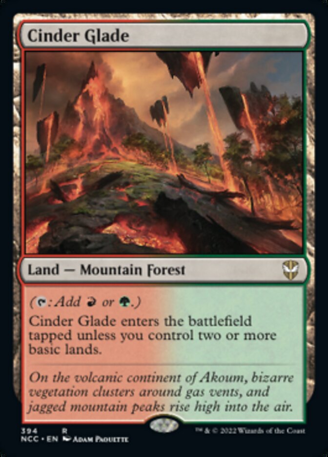 Cinder Glade [Streets of New Capenna Commander] (NCC 394)