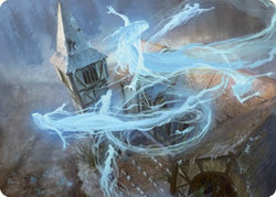 Hallowed Haunting Art Card [Innistrad: Crimson Vow Art Series] (AVOW 12)