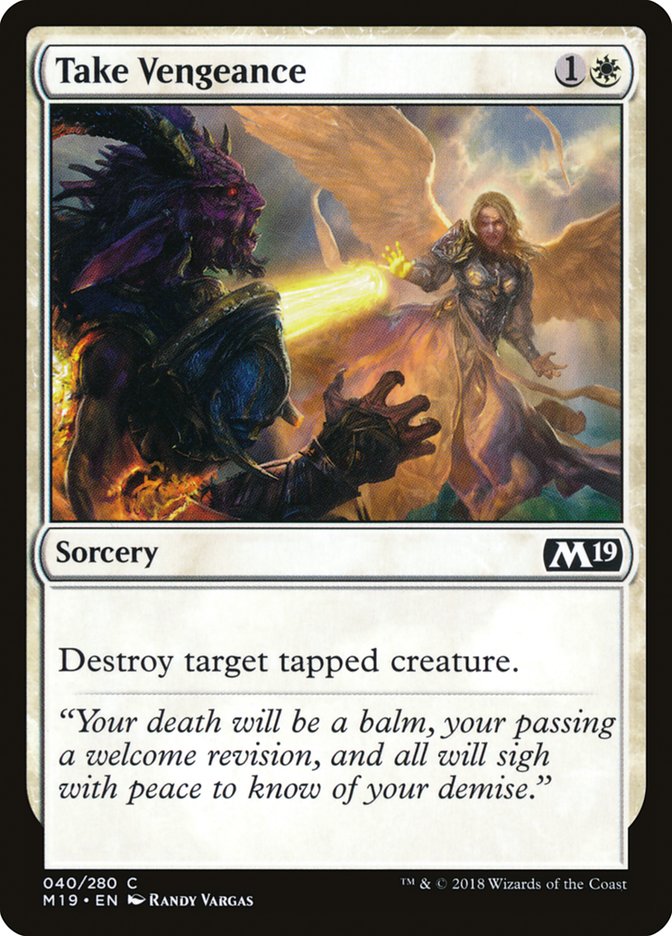 Take Vengeance [Core Set 2019] (M19 40)