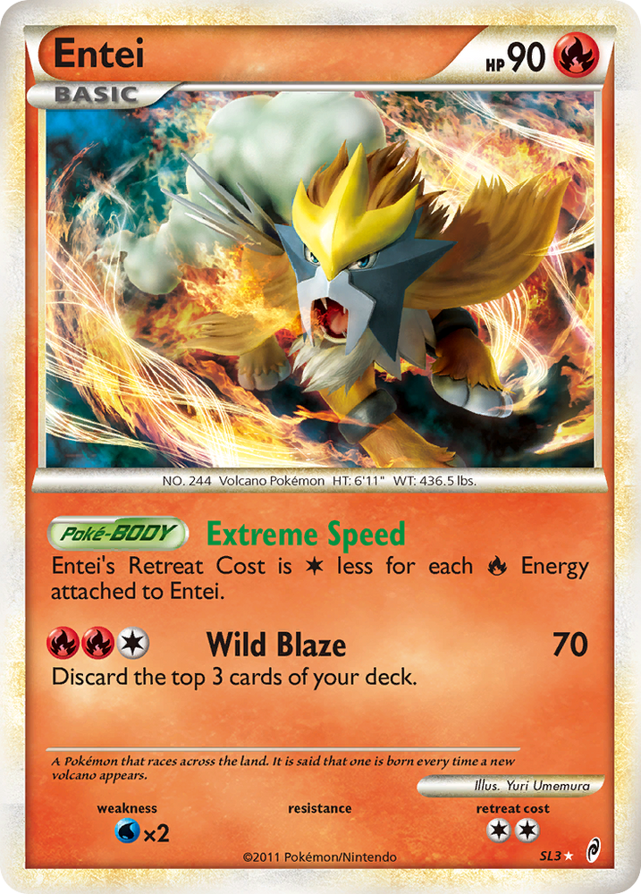 Entei (SL3) [Call of Legends]