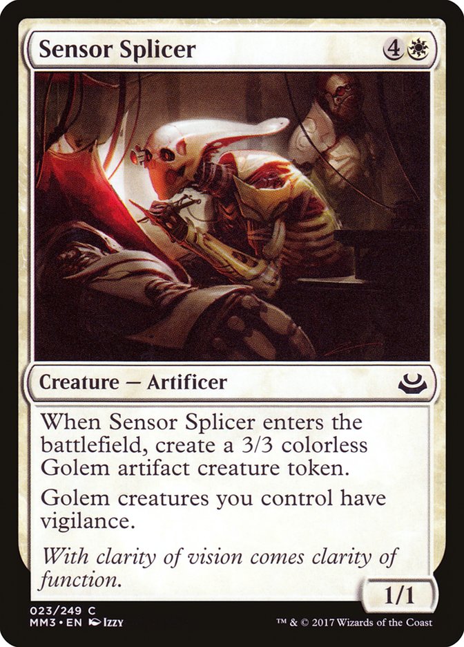 Sensor Splicer [Modern Masters 2017] (MM3 23)