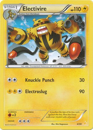 Electivire (4/30) [XY: Trainer Kit - Pikachu Libre & Suicune]