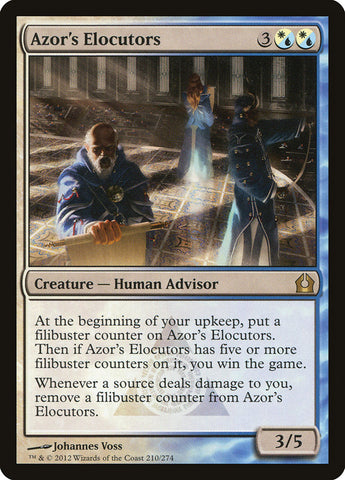Azor's Elocutors [Return to Ravnica] (RTR 210)