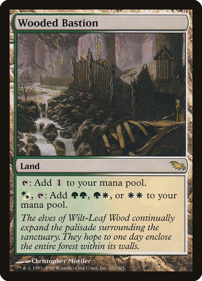 Wooded Bastion [Shadowmoor] (SHM 281)