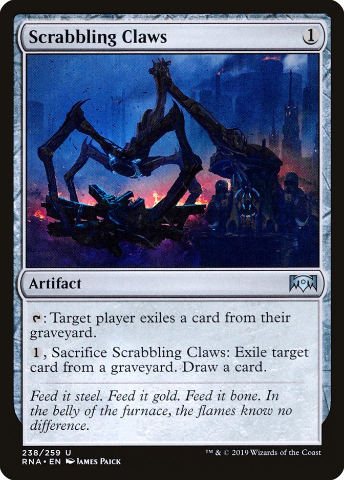 Scrabbling Claws [Ravnica Allegiance] (RNA 238)