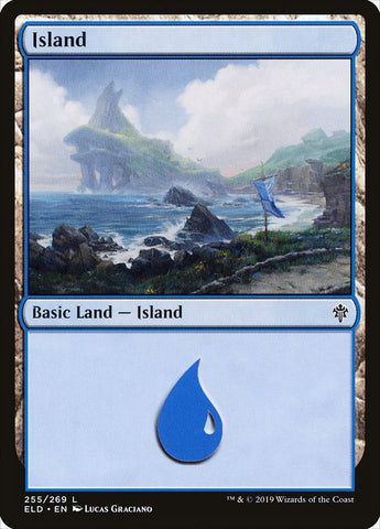 Island (#255) [Throne of Eldraine] (ELD 255)