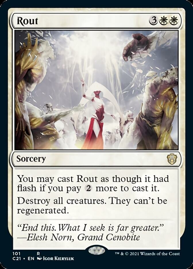 Rout [Commander 2021] (C21 101)