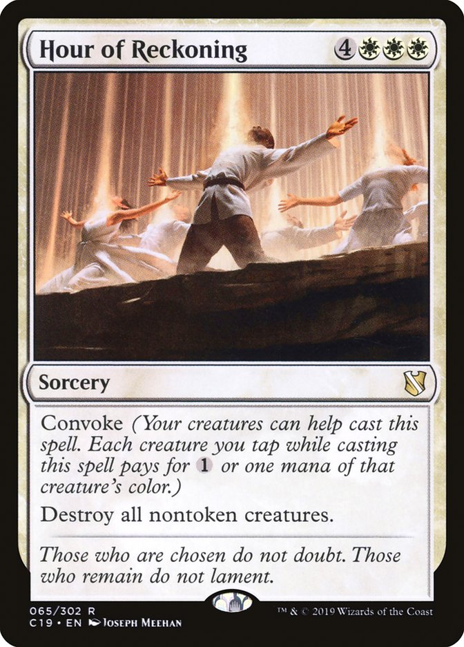 Hour of Reckoning [Commander 2019] (C19 65)