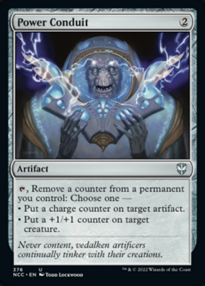 Power Conduit [Streets of New Capenna Commander] (NCC 376)
