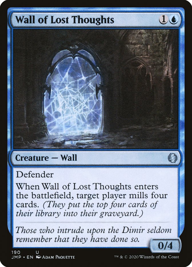 Wall of Lost Thoughts [Jumpstart] (JMP 190)