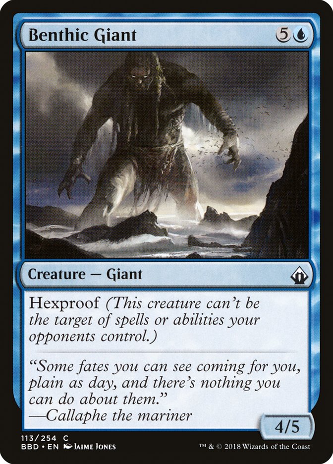 Benthic Giant [Battlebond] (BBD 113)
