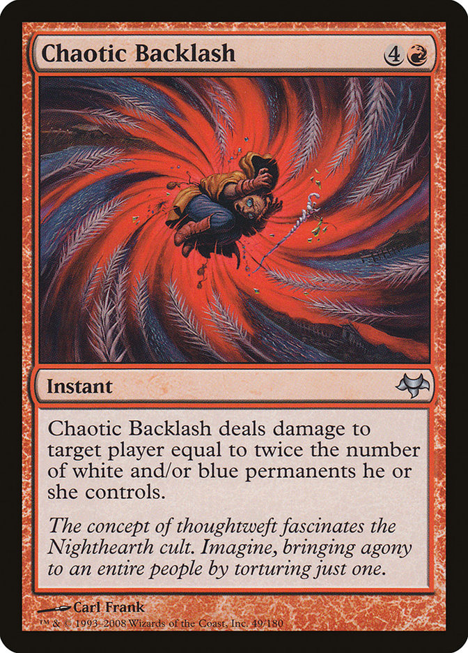 Chaotic Backlash [Eventide] (EVE 49)