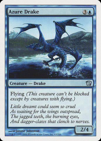 Azure Drake [Ninth Edition] (9ED 63)