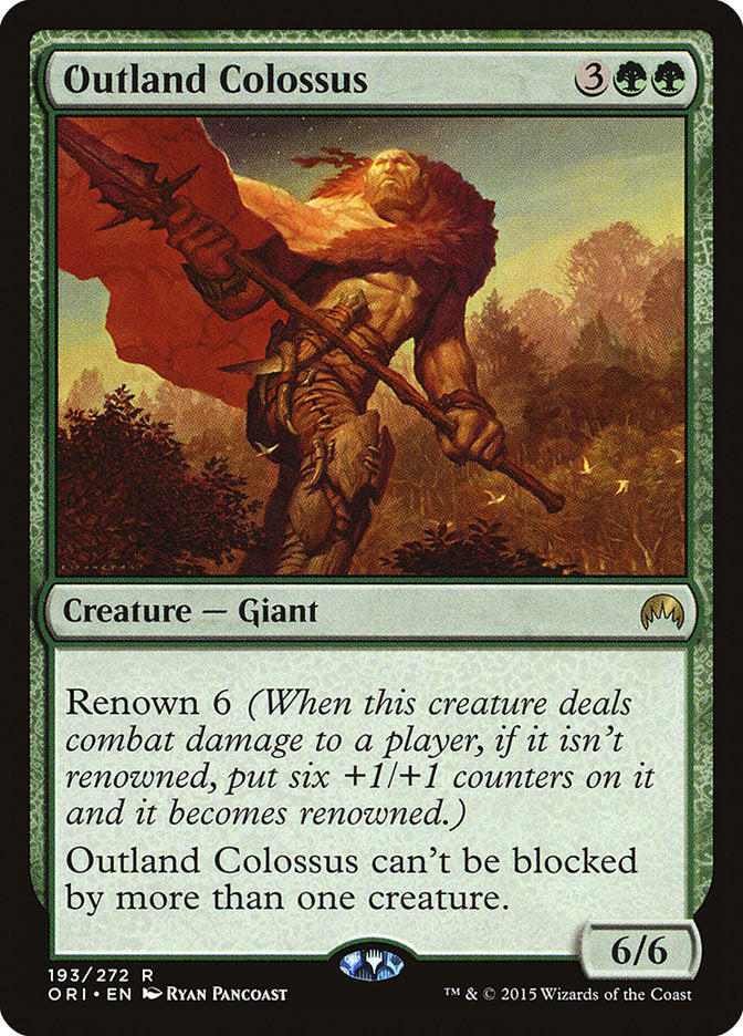 Outland Colossus [Magic Origins] (ORI 193)