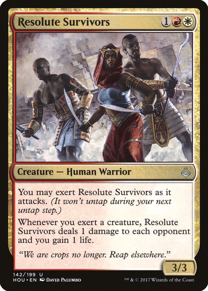 Resolute Survivors [Hour of Devastation] (HOU 142)
