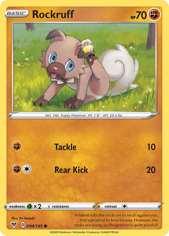 Rockruff (94) [Sword & Shield: Vivid Voltage]