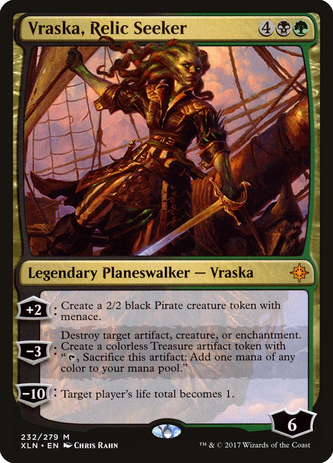 Vraska, Relic Seeker [Ixalan] (XLN 232)