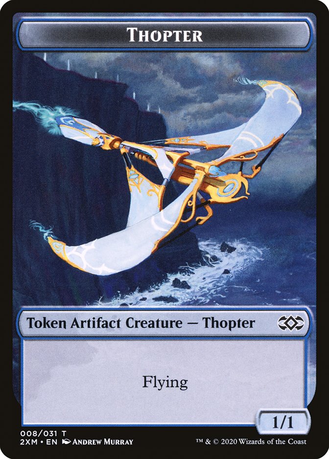 Thopter (008) Token [Double Masters]