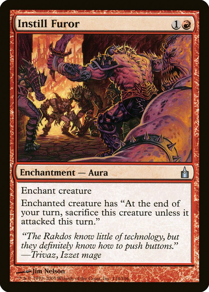 Instill Furor [Ravnica: City of Guilds] (RAV 134)