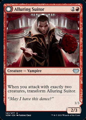 Alluring Suitor // Deadly Dancer [Innistrad: Crimson Vow] (VOW 141)