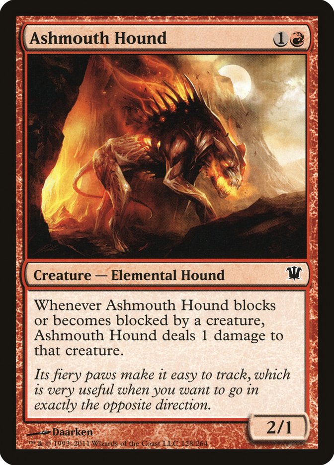 Ashmouth Hound [Innistrad] (ISD 128)