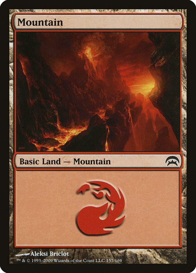 Mountain (#157) [Planechase] (HOP 157)