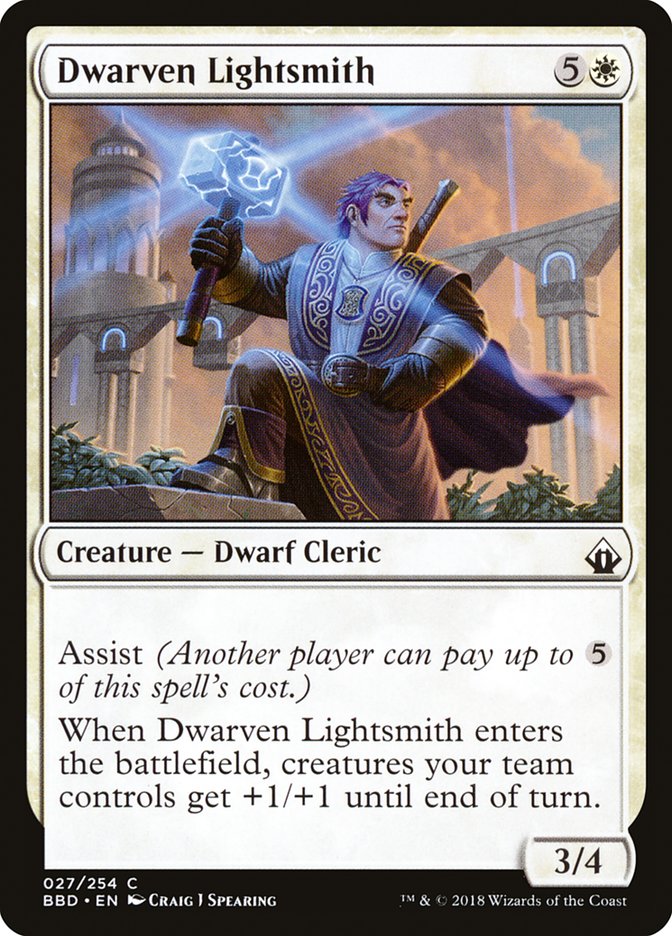 Dwarven Lightsmith [Battlebond] (BBD 27)