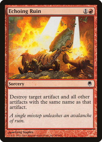 Echoing Ruin [Darksteel] (DST 59)