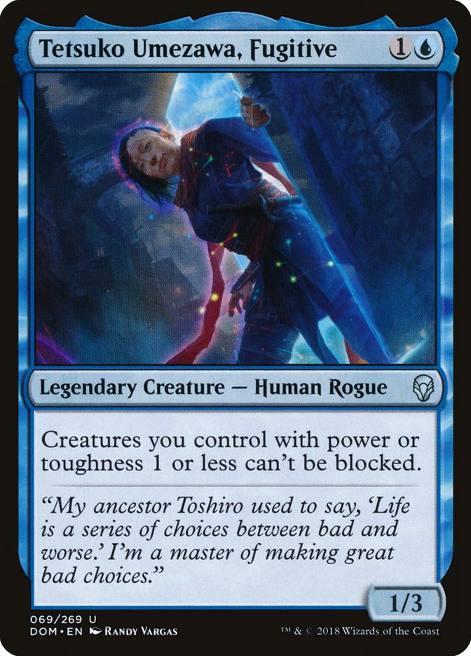 Tetsuko Umezawa, Fugitive [Dominaria] (DOM 69)